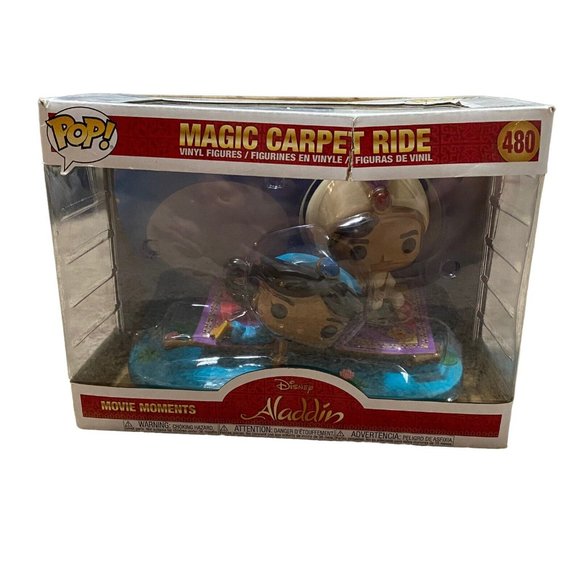 New Pop! Movie Moments Aladdin Jasmine Magic Carpet Ride 480 Oversized 2PK HTF - Picture 1 of 5